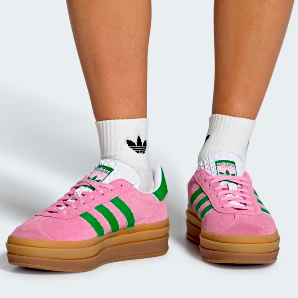 Gazelle pink sambas